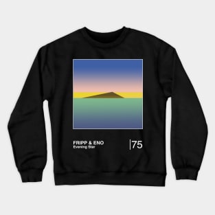 Evening Star / Original Minimalist Graphic Artwork Design Crewneck Sweatshirt